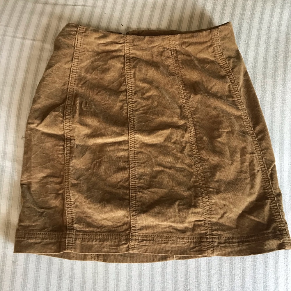 Free people corduroy skirt